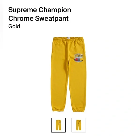Supreme/ Champion sweatpants medium